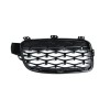 Μάσκα BMW F30 (2011-2019) - γυαλιστερή - Diamond Design - χρωμίου/μαύρη - 2τμχ.