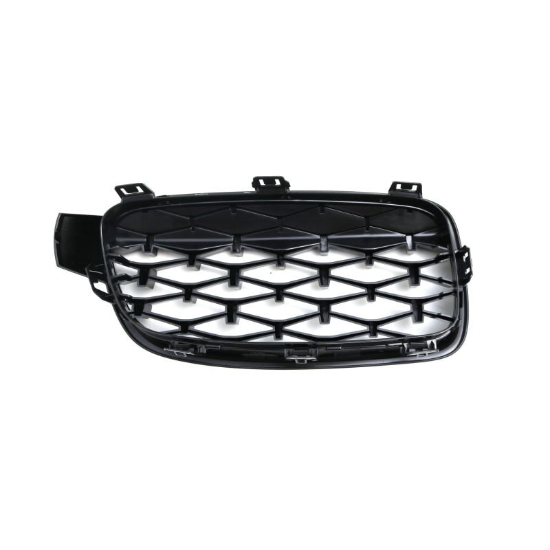 Μάσκα BMW F30 (2011-2019) - γυαλιστερή - Diamond Design - χρωμίου/μαύρη - 2τμχ.