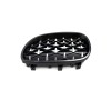 Μάσκα BMW E60 (2003-2010) - μαύρη / χρωμιού Diamond design - 2τμχ.