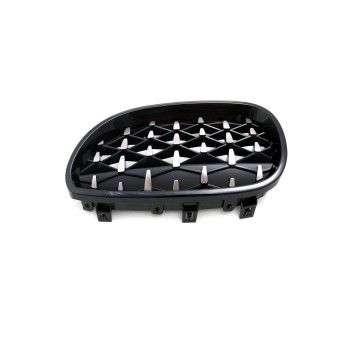 Μάσκα BMW E60 (2003-2010) - μαύρη / χρωμιού Diamond design - 2τμχ. Μάσκα BMW E60 (2003-2010) - μαύρη / χρωμιού Diamond design - 2τμχ.