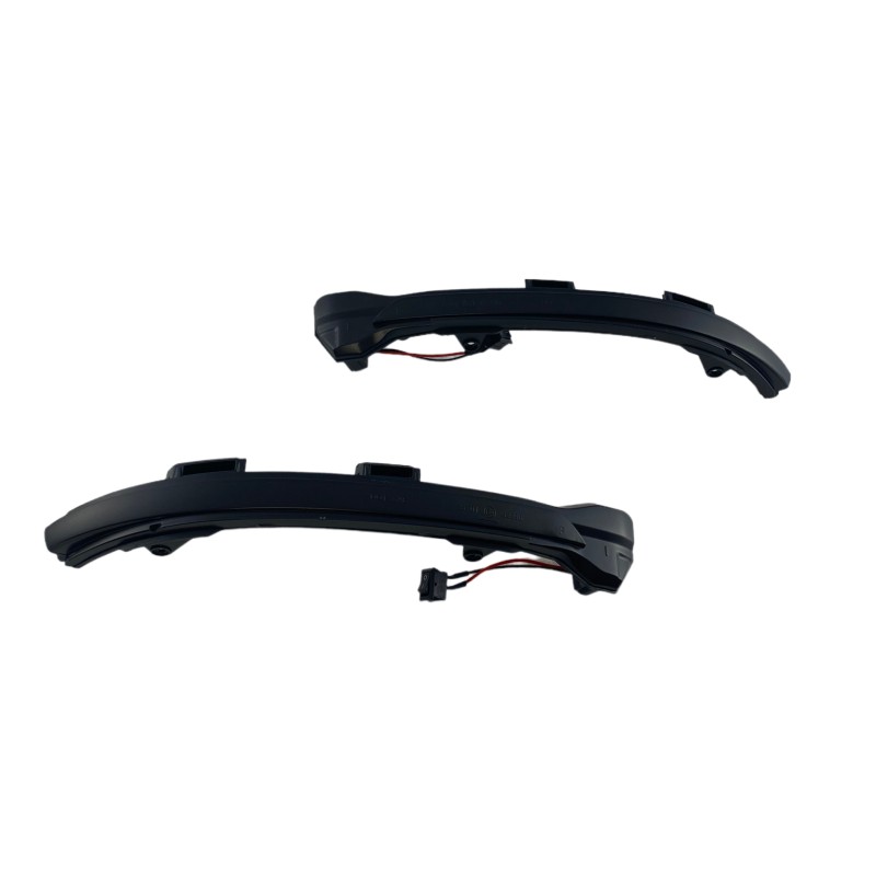 Τρεχούμενα led φλας για καθρέφτες για VW Golf 7 / Sportsvan / Touran (2010+) - φιμέ - σετ 2τμχ.