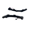 Τρεχούμενα led φλας για καθρέφτες για VW Golf 7 / Sportsvan / Touran (2010+) - φιμέ - σετ 2τμχ.