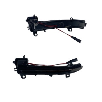 Τρεχούμενα led φλας για καθρέφτες για BMW i3, X1 E84, E90, F20, F21, F22, F23, F30, F31, F34, F32, F33, F10, F11, F07, F01, D02, D04 (2011-2019)  φιμέ με τρεχούμενο φλας - σετ 2τμχ.