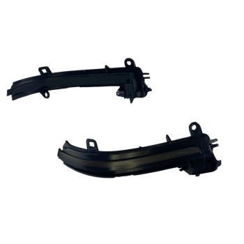 Τρεχούμενα led φλας για καθρέφτες για BMW i3, X1 E84, E90, F20, F21, F22, F23, F30, F31, F34, F32, F33, F10, F11, F07, F01, D02, D04 (2011-2019) - φιμέ με τρεχούμενο φλας - σετ 2τμχ.