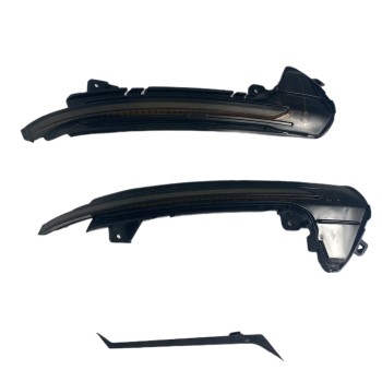 Τρεχούμενα led φλας για καθρέφτες για Audi A6 C7 (2011-2018) - φιμέ με τρεχούμενο φλας - σετ 2τμχ.