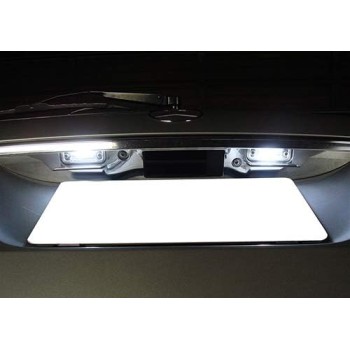 Πλαφονιέρα πίσω πινακίδας Mercedes W163 / W164 ML (1998-2008) / W251 R-CLASS, 72x26 mm - 2 τμχ.