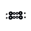 Λαστιχένια πατάκια AUDI A3 8V Sedan / Sportback (2012-2020) / Vw Golf 7 (2012-2019) / Golf 8 Hatchback (2019-2025) TSI, TDI, χωρίς 4χ4 - τύπου σκαφάκι - 4τμχ., Rezaw Plast