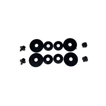 Λαστιχένια πατάκια AUDI A3 8V Sedan / Sportback (2012-2020) / Vw Golf 7 (2012-2019) / Golf 8 Hatchback (2019-2025) TSI, TDI, χωρίς 4χ4 - τύπου σκαφάκι - 4τμχ., Rezaw Plast