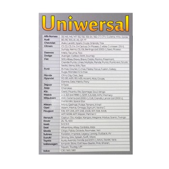 Λαστιχένια πατάκια universal - χωρίς ανεπιθύμητες μυρωδιές - μοντέλο 1 - 4τμχ.
