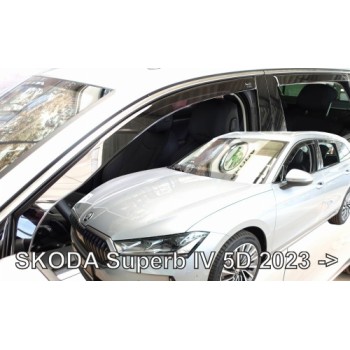 Ανεμοθραύστες Skoda Superb (2023+) combi - 4τμχ. εμπρός, Heko