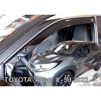 Ανεμοθραύστες Toyota Aygo X (2022+) - 2τμχ. εμπρός, Heko Ανεμοθραύστες Toyota Aygo X (2022+) - 2τμχ. εμπρός, Heko