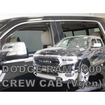 Ανεμοθραύστες Dodge RAM V Crew Cab (2019+) - 4τμχ. εμπρός και πίσω, Heko Ανεμοθραύστες Dodge RAM V Crew Cab (2019+) - 4τμχ. εμπρός και πίσω, Heko
