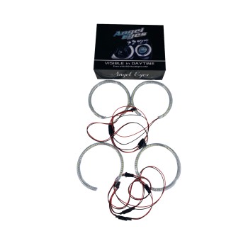 Δαχτυλίδια BMW E39 OEM με εργοστασιακά angel eyes - με 66 led Δαχτυλίδια BMW E39 OEM με εργοστασιακά angel eyes - με 66 led