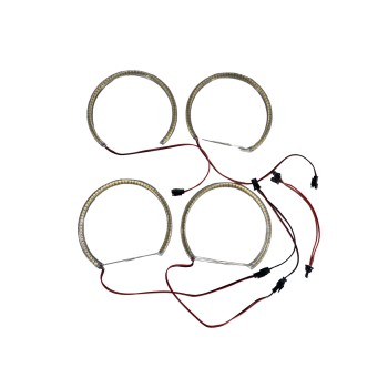 Δαχτυλίδια led BMW E36 / E38 / E39 angel eyes με 60 led - κίτρινο χρώμα Δαχτυλίδια led BMW E36 / E38 / E39 angel eyes με 60 led - κίτρινο χρώμα