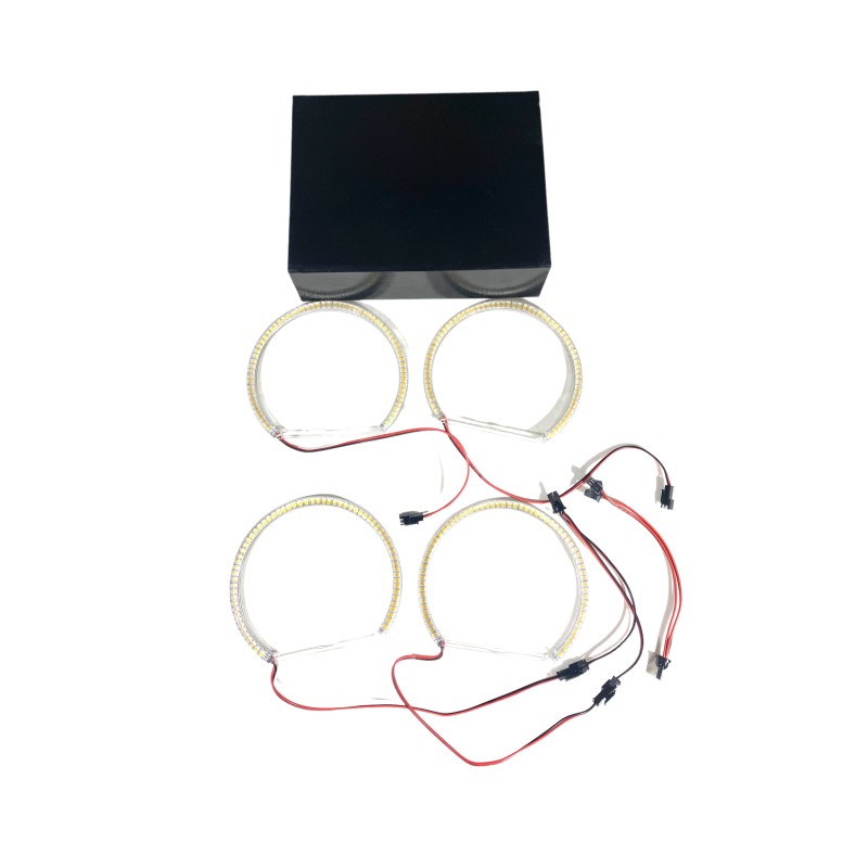 Δαχτυλίδια led BMW E36 / E38 / E39 angel eyes με 60 led - κίτρινο χρώμα