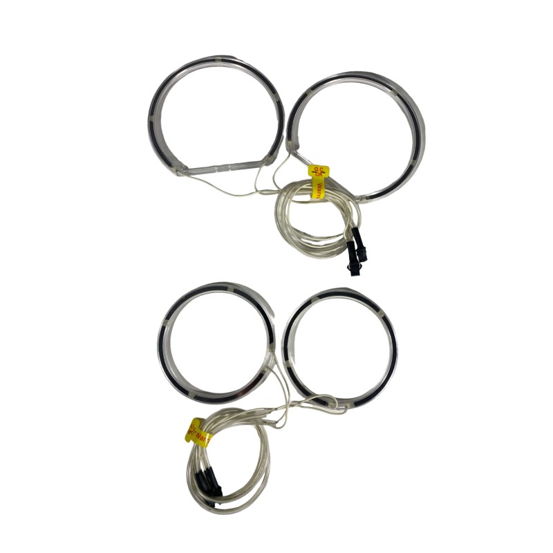 Δαχτυλίδια BMW X3 (2004-2007) angel eyes - κίτρινα