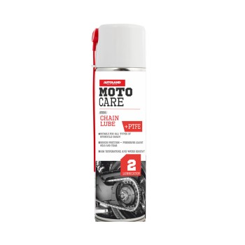 Λιπαντικό αλυσίδας MOTO CARE PTFE chain lube aerosol 500ml Λιπαντικό αλυσίδας MOTO CARE PTFE chain lube aerosol 500ml