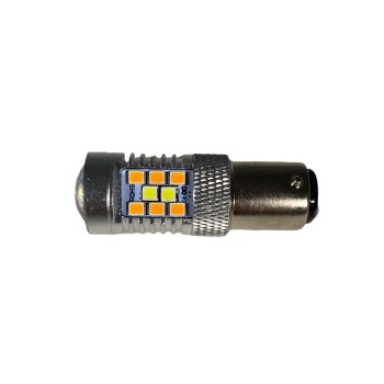 Led λάμπα BA15 με 28 led 2835 και προτζέκτορα - συνδυαστικά για φλας και φώτα ημέρας - 1τμχ. Led λάμπα BA15 με 28 led 2835 και προτζέκτορα - συνδυαστικά για φλας και φώτα ημέρας - 1τμχ.