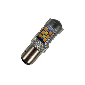 Led λάμπα BA15 με 28 led 2835 και προτζέκτορα - συνδυαστικά για φλας και φώτα ημέρας - 1τμχ. Led λάμπα BA15 με 28 led 2835 και προτζέκτορα - συνδυαστικά για φλας και φώτα ημέρας - 1τμχ.