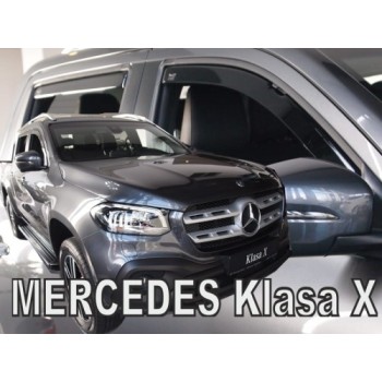 Ανεμοθραύστες Mercedes X-class (2017-2020) - 4τμχ. εμπρός και πίσω, Heko Ανεμοθραύστες Mercedes X-class (2017-2020) - 4τμχ. εμπρός και πίσω, Heko
