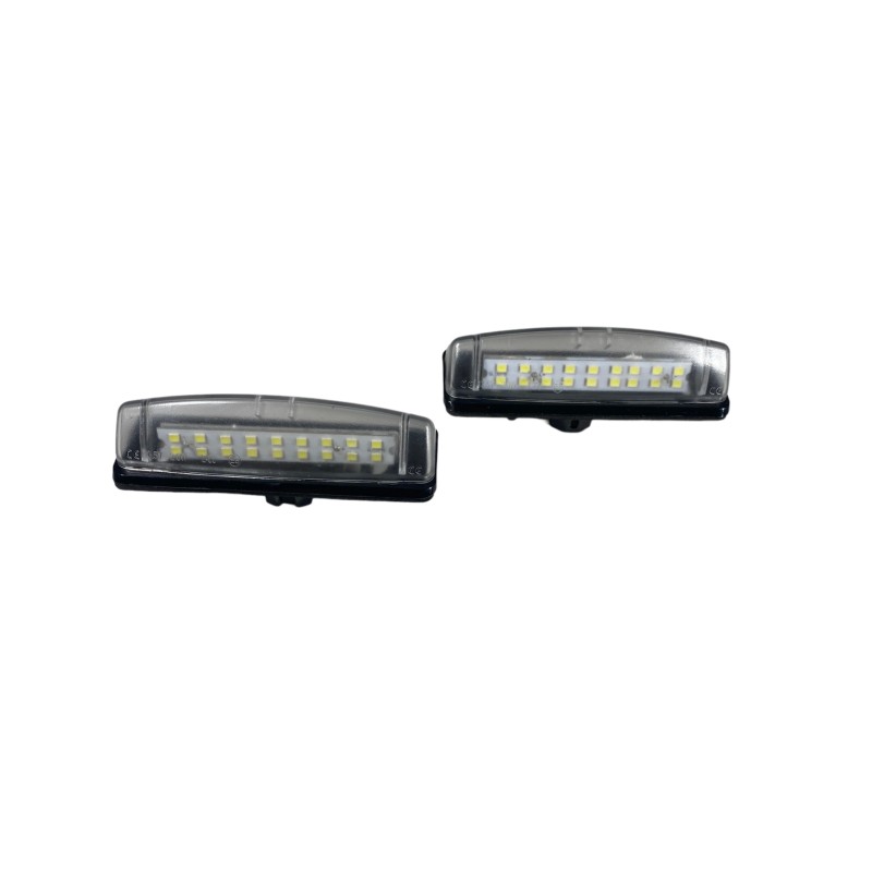 Πλαφονιέρα πίσω πινακίδας Toyota Camry (2006+) / Avensis Verso / Prius (2001+) / Lexus LS/GS/RX 200/300/430 / Mitsubishi Colt (2003+) - 2 τμχ.