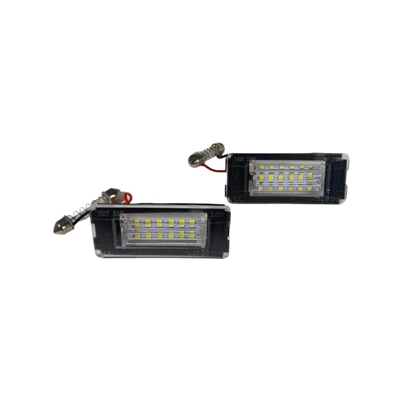 Πλαφονιέρα πίσω πινακίδας Mini R52/R55/R55N/R56/R56N/R57/R57N/R58/R59 - 2 τμχ.