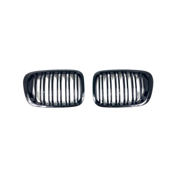 Μάσκα BMW E46 sedan, combi (1998-2001) / compact (2001-2005) - διπλές M3 Look, 2τμχ. Μάσκα BMW E46 sedan, combi (1998-2001) / compact (2001-2005) - διπλές M3 Look, 2τμχ.