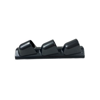 Κονσόλα - βάση κολώνας για 3 όργανα μέτρησης 52 mm - carbon Κονσόλα - βάση κολώνας για 3 όργανα μέτρησης 52 mm - carbon