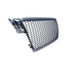 Μάσκα Audi A4 B8 (2008-2011) - RS LOOK - μαύρη ματ, χωρίς σήμα