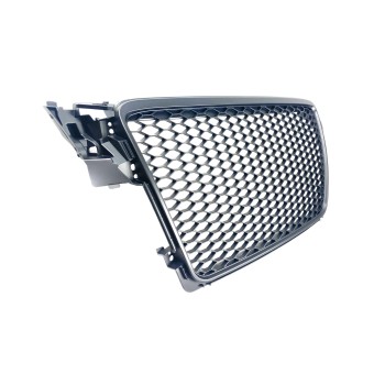 Μάσκα Audi A4 B8 (2008-2011) - RS LOOK - μαύρη ματ, χωρίς σήμα Μάσκα Audi A4 B8 (2008-2011) - RS LOOK - μαύρη ματ, χωρίς σήμα