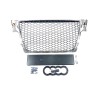 Μάσκα Audi A4 / S4 B8 (2008-2011) - RS LOOK με πλαίσιο χρωμίου, χωρίς σήμα