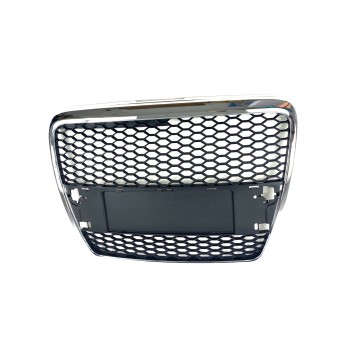Μάσκα Audi A6 C6 (2004-2008) - με πλαίσιο χρωμίου RS Look, χωρίς σήμα Μάσκα Audi A6 C6 (2004-2008) - με πλαίσιο χρωμίου RS Look, χωρίς σήμα