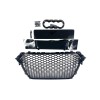 Μάσκα Audi A4 B8 (2011-2014) - RS LOOK - με πλαίσιο χρωμίου, χωρίς σήμα