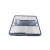 Μάσκα Audi A6 4F (2004-2008) - με πλαίσιο χρωμίου RS Look, χωρίς σήμα