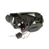 Φανάρια εμπρός Vw Golf IV devil eyes - chrome , με λάμπες (Η1) led - σετ 2τμχ.