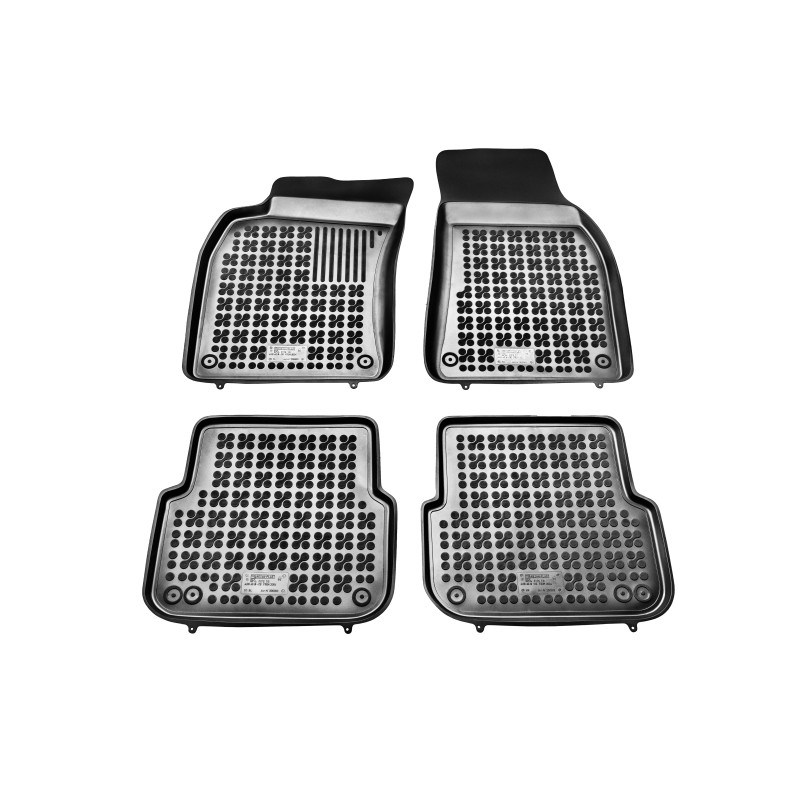 Λαστιχένια πατάκια Audi A6 (2004-2008) / A6 Allroad (2006-2011) - τύπου σκαφάκι - 4τμχ., Rezaw Plast