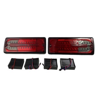 Πίσω φανάρια led Mercedes W461/W463 G-CLASS (1990-2012) - φιμέ - σετ 2τμχ.