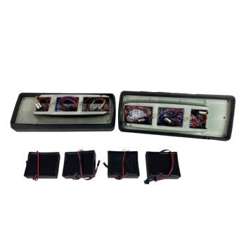 Πίσω φανάρια led Mercedes W461/W463 G-CLASS (1990-2012) - φιμέ - σετ 2τμχ.