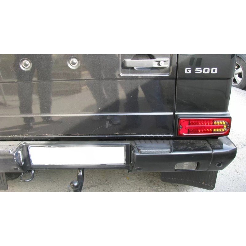 Πίσω φανάρια led Mercedes W461/W463 G-CLASS (1990-2012) - φιμέ - σετ 2τμχ.