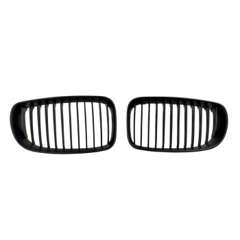 Μάσκα BMW E81/E87 (2008+) με εργοστασιακό προφυλακτήρα / BMW E87 (2004+) με M-Tech, M1 προφυλακτήρα - μαύρη - 2τμχ.