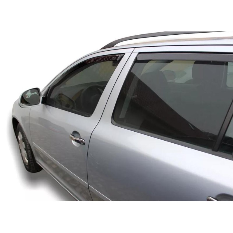 Ανεμοθραύστες Skoda Octavia 2 (2004-2013) combi - 4 τμχ εμπρός και πίσω, Heko