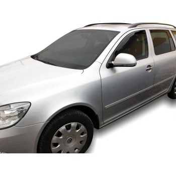 Ανεμοθραύστες Skoda Octavia 2 (2004-2013) combi - 4 τμχ εμπρός και πίσω, Heko Ανεμοθραύστες Skoda Octavia 2 (2004-2013) combi - 4 τμχ εμπρός και πίσω, Heko