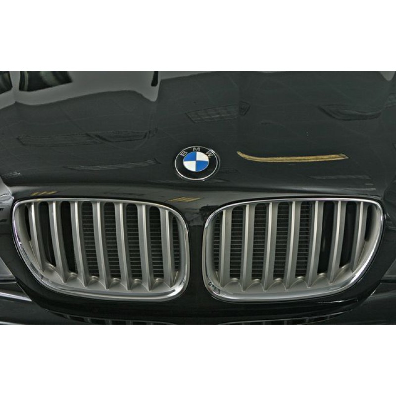 Μάσκα BMW X5 E53 (2004-2007) - ασημένια - 2τμχ.