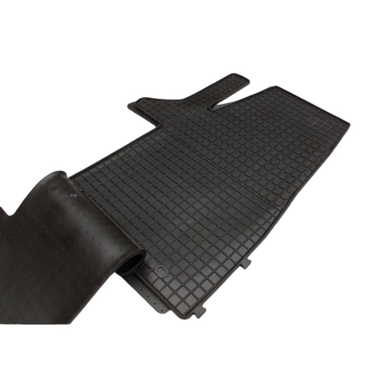 Λαστιχένια πατάκια VW Transporter T5 (2003-2015) / T6 (2015+) - 3 θέσιο - 2τμχ., Petex