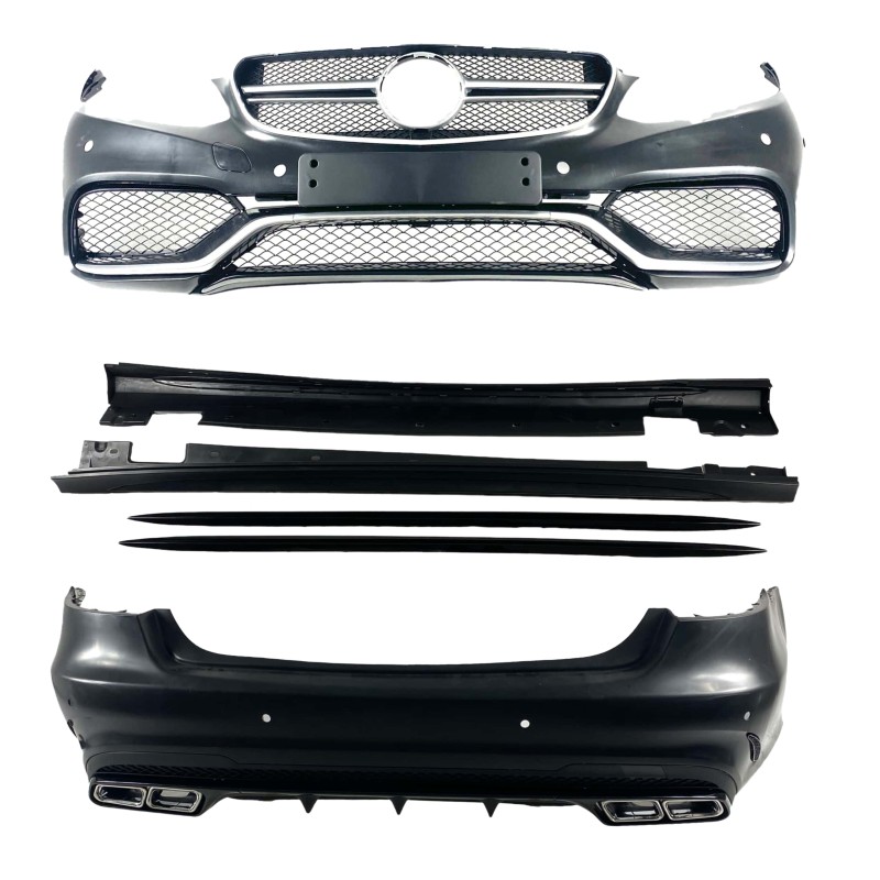 Body kit Mercedes W212 E-Class (2013+) - AMG packet - με μπούκες