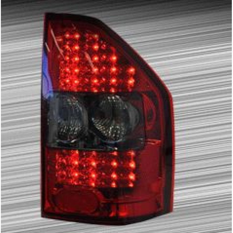 Πίσω φανάρια Mitsubishi Pajero (2001-2006) - με φιμέ φλας - σετ 2τμχ.