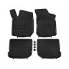 Λαστιχένια πατάκια Wv Golf 4 / Wv Bora / VW Beetle / VW Jetta / Skoda Octavia (1997-2010) / Seat Leon και Toledo (1999-2005) - τύπου σκαφάκι - 4τμχ., Rezaw Plast