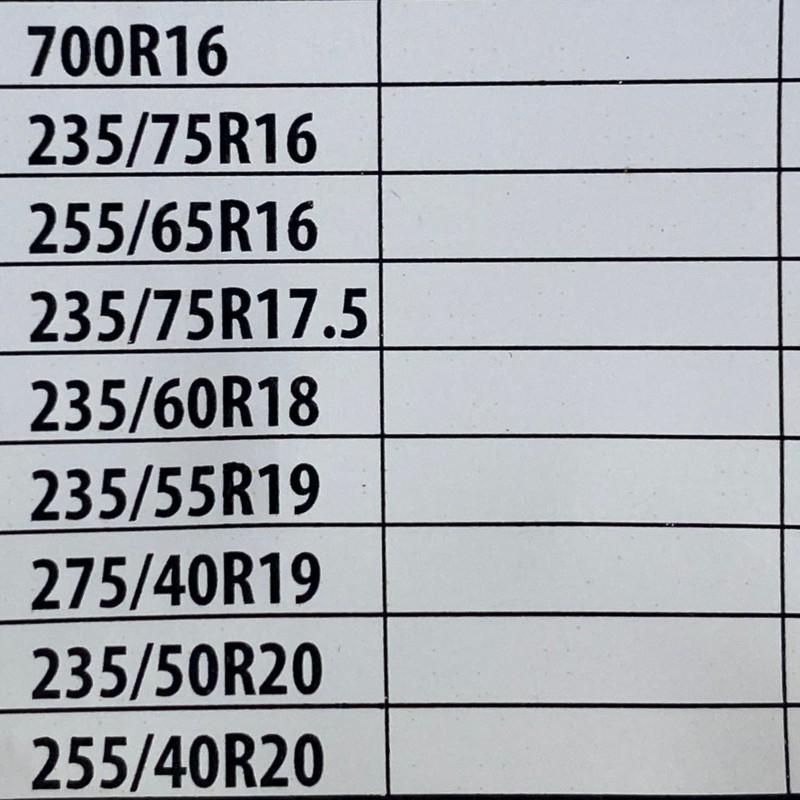 Αντιολισθητικές αλυσίδες για φορτηγάκια, βαν, τζιπ, suv (μέγεθος 260) για 16", 17", 19"  ζάντες - σετ 2τμχ.