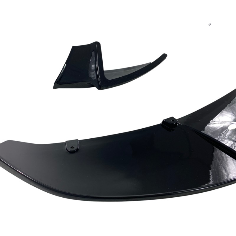 Spoiler προφυλακτήρα BMW F10 (2010-2016)- μαύρο γυαλιστερό