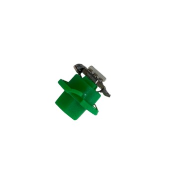 Led λάμπα τύπου B8.4D 12V/ 2W πράσινη - 1τμχ. Led λάμπα τύπου B8.4D 12V/ 2W πράσινη - 1τμχ.